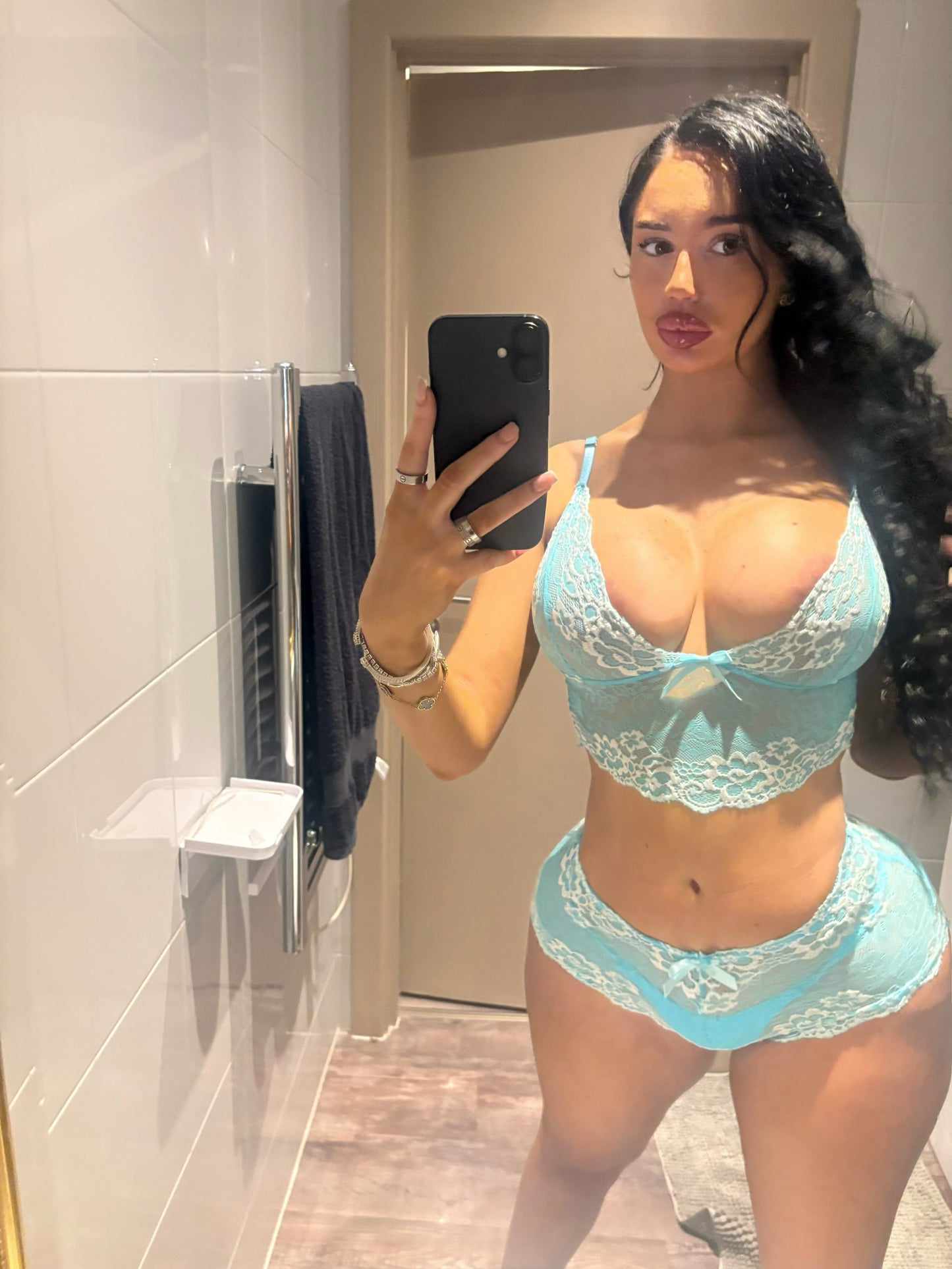 Sweet angel two piece lingerie set