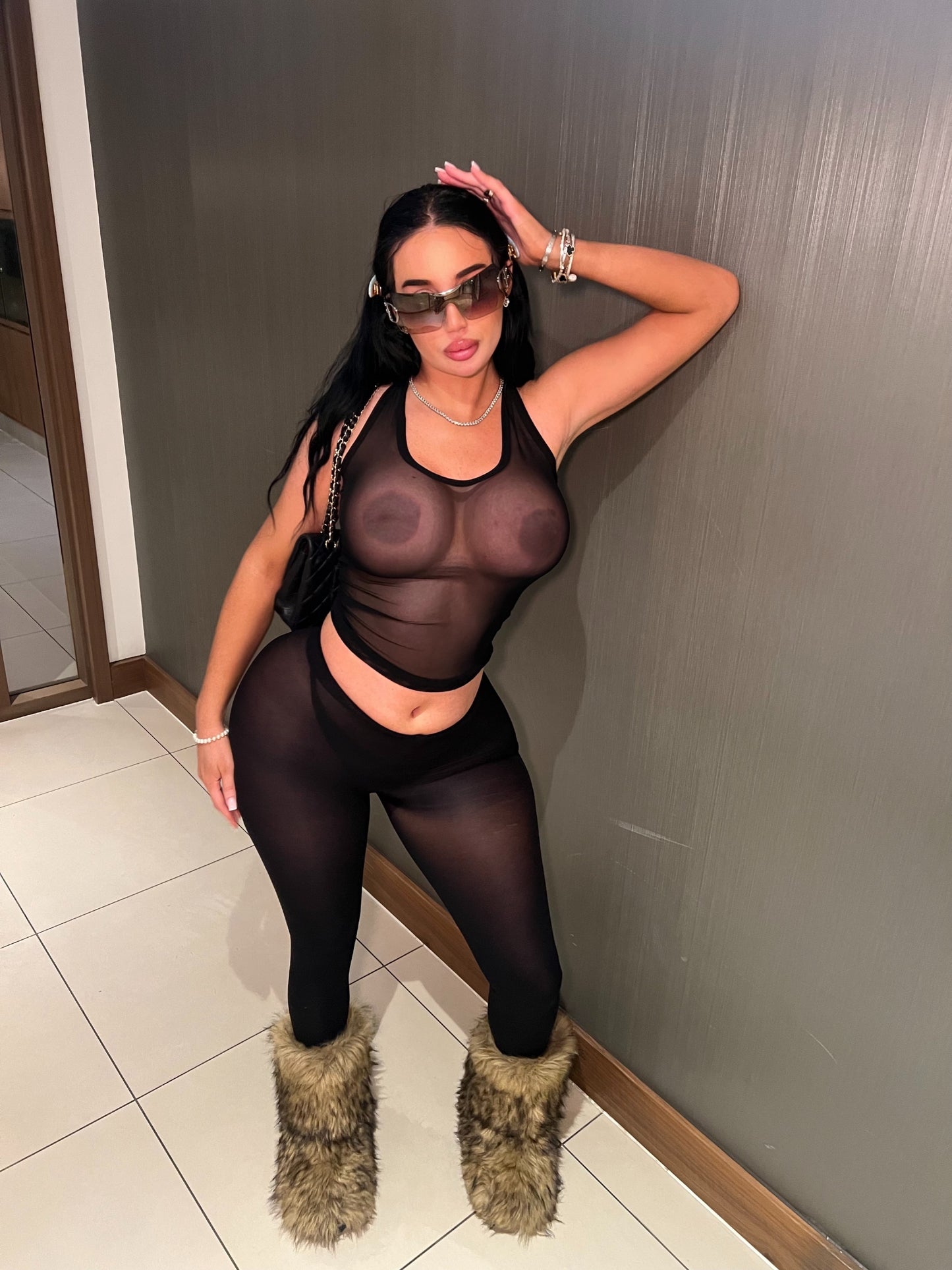 Shalyna midway fur boots