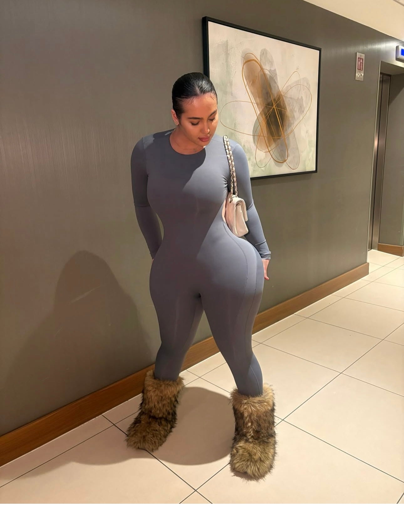 Shalyna midway fur boots