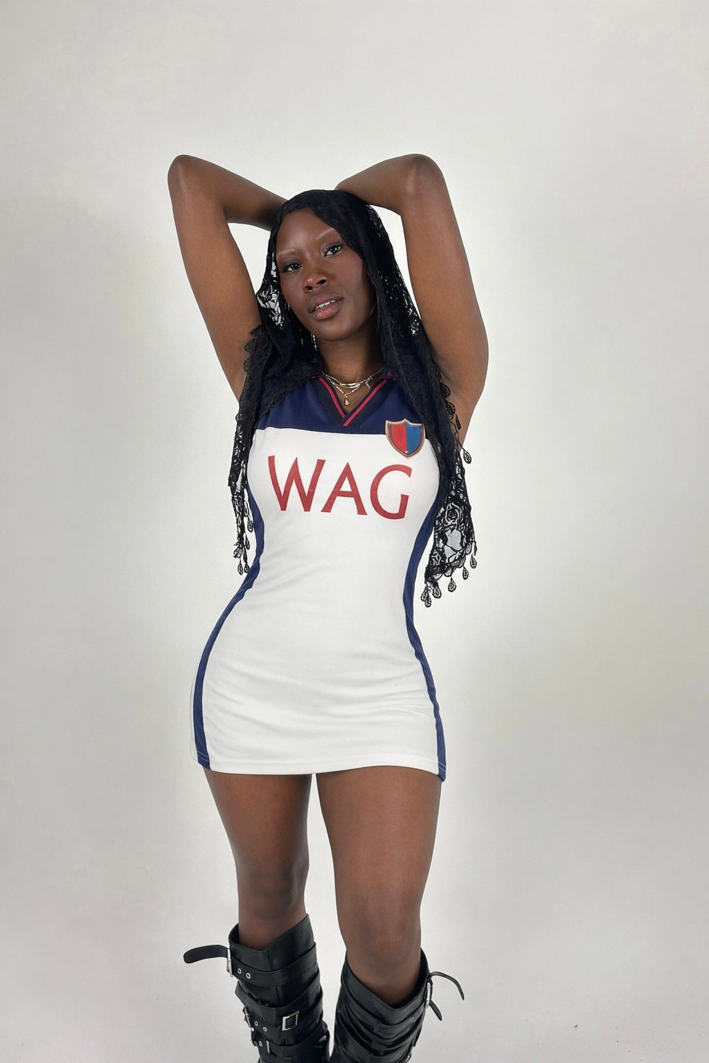 Courtside WAG bodycon dress